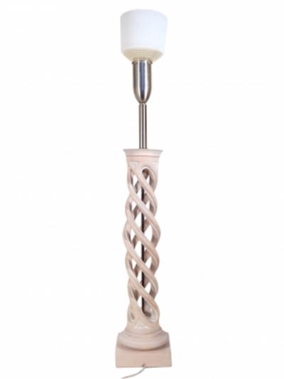 James Mont Pair of James Mont Twist Table Lamps