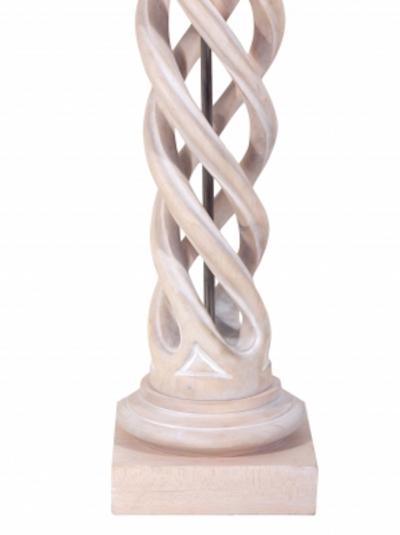 James Mont Pair of James Mont Twist Table Lamps