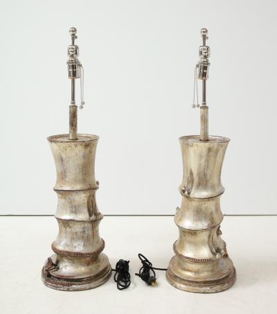 James Mont Pair of Rare James Mont Lamps