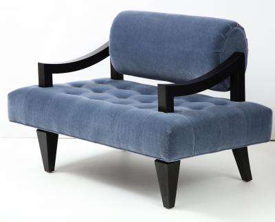 James Mont Rare Pair of James Mont Lounge Chairs 