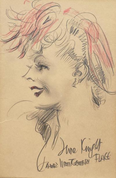 James Montgomery Flagg Actress June Knight