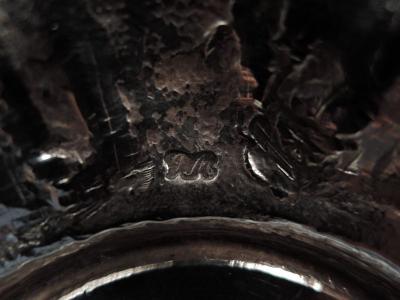 James Morison Set of 4 English Georgian 6 Shell Candlesticks by Morison 1756