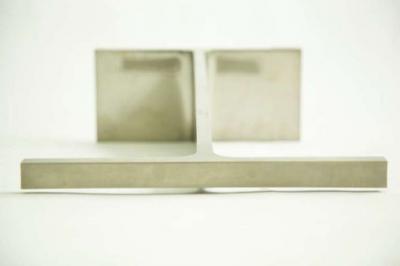 James Prestini James Prestini I Beam Sculpture w Custom Pedestal