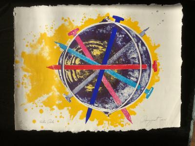 James Rosenquist Echo Pale From Mirrors of the Mind Portfolio 1975