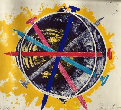 James Rosenquist Echo Pale From Mirrors of the Mind Portfolio 1975