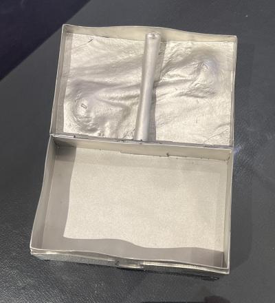 James Seavey Pewter Box signed and dated