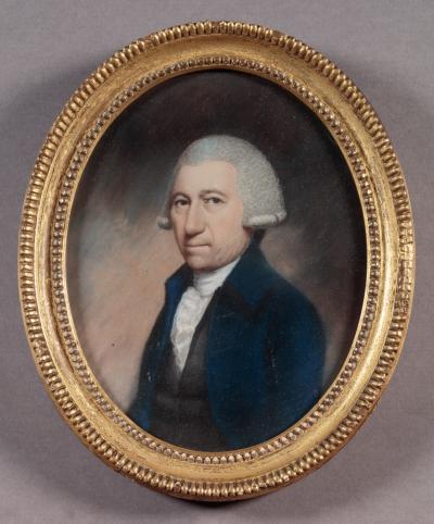 James Sharples Portrait of William Samuel Johnson 1727 1819 