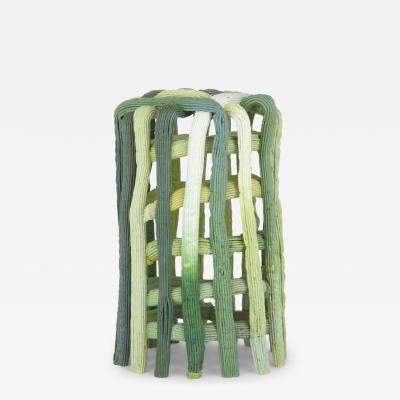 James Shaw Contemporary recycled plastic stool by James Shaw