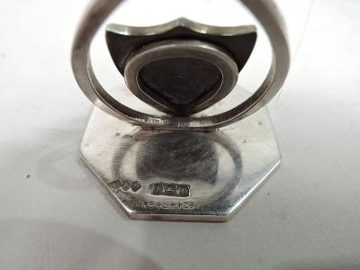 James William Benson Set of 8 English Place Card Holders with Oxbridge Arms