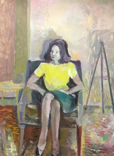 Jamie Boyd Woman in Yellow Blouse