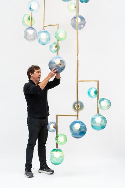 Jamie Harris Jamie Harris Circles and Lines Chandelier V USA 2023