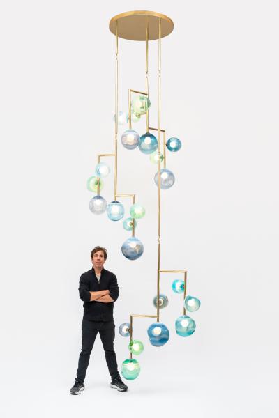 Jamie Harris Jamie Harris Circles and Lines Chandelier V USA 2023