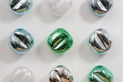 Jamie Harris Jamie Harris Dimpled Color Stack Wall Installation I USA 2024