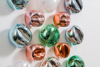 Jamie Harris Jamie Harris Dimpled Color Stack Wall Installation II USA 2024