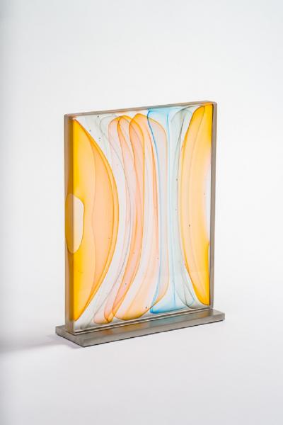 Jamie Harris Jamie Harris Infusion Block in Light Blue and Ambers USA 2014