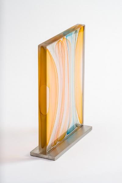 Jamie Harris Jamie Harris Infusion Block in Light Blue and Ambers USA 2014