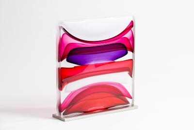 Jamie Harris Jamie Harris Infusion Block in Whites Ruby and Amethyst USA 2020