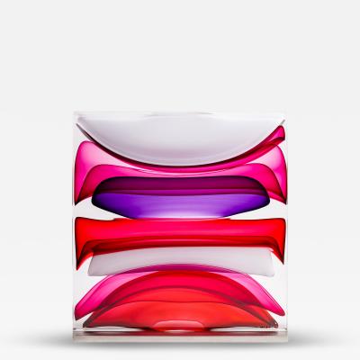 Jamie Harris Jamie Harris Infusion Block in Whites Ruby and Amethyst USA 2020