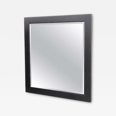Jamie Herzlinger Large Ebonized and Limed Oak Mirror Jamie Herzlinger