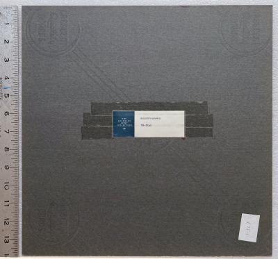 Jamie Wyeth Pirate Ship Skull and Crossbones Seven Seas Illustration in White and Blue