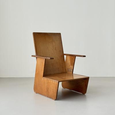 Jan Den Drijver Attributed to Jan den Drijver armchair circa 1930