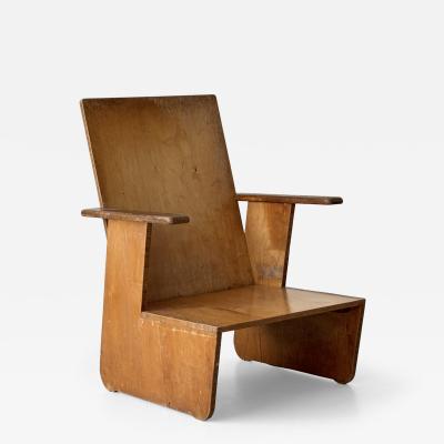 Jan Den Drijver Attributed to Jan den Drijver armchair circa 1930