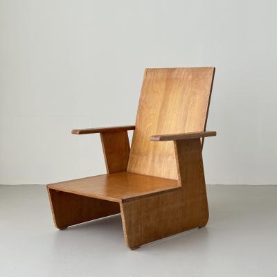 Jan Den Drijver Attributed to Jan den Drijver armchair circa 1930