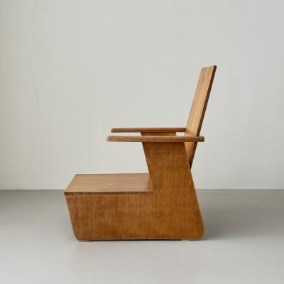 Jan Den Drijver Attributed to Jan den Drijver armchair circa 1930