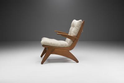 Jan Den Drijver Dutch Modern Armchair by Jan den Drijver for De Stijl The Hague 1950s