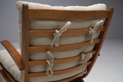 Jan Den Drijver Dutch Modern Armchair by Jan den Drijver for De Stijl The Hague 1950s