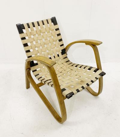 Jan Vanek Pair of Mid Century Bentwood Armchairs by Jan Vanek for UP Z vody