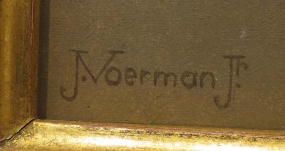 Jan Voerman Gladiola White and Red