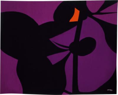 Jan Yoors Purple Tantra Tapestry 1976