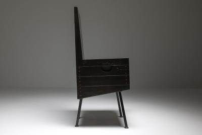 Jan de Jong Modernist Armchair by Dom Hans van der Laan Netherlands 1960s