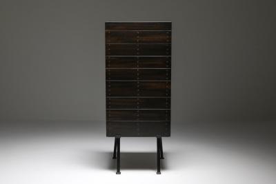 Jan de Jong Modernist Armchair by Dom Hans van der Laan Netherlands 1960s