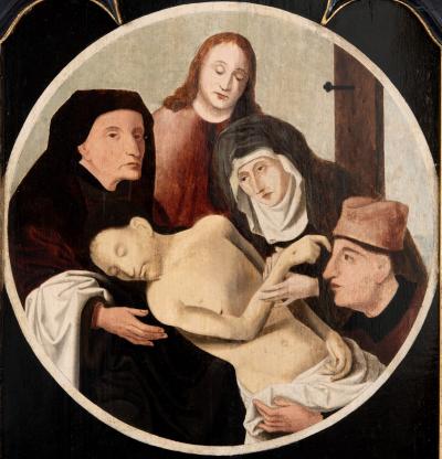 Jan van Scorel Folding Altar with Scenes from the Passion of Christ