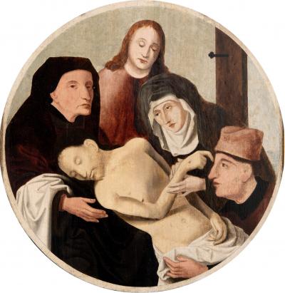 Jan van Scorel Folding Altar with Scenes from the Passion of Christ