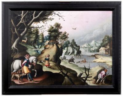 Jan van der Straet The Conversion of St Hubert