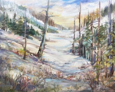 Jane Appleby Winter Scene