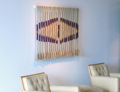 Jane Knight Eye by Fiber Artist Jane Knight