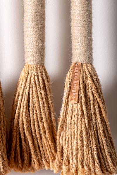 Jane Knight Textile Installation Titled Eye by Detroit Fiber Artist Jane Knight 1970s