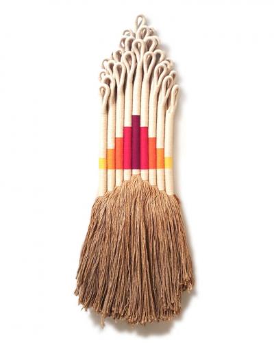 Jane Knight Ziggurat by Fiber Artist Jane Knight 1928 2013