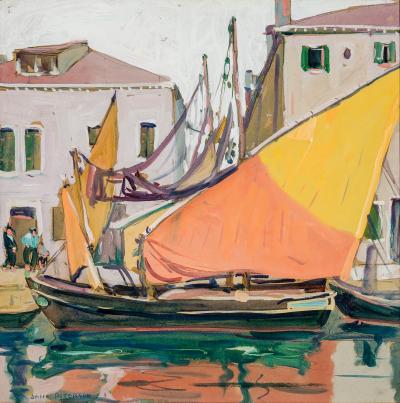 Jane Peterson Venice about 1918 20