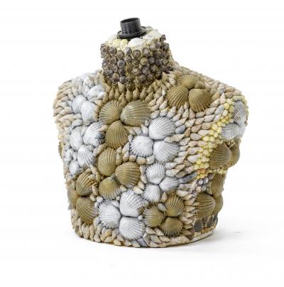 Janet Jeannine Style of Jeannine Janet baroque stunning shell bust lamp