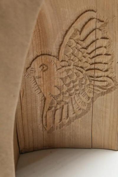 Janne Schimmel Echo Stool by Schimmel Schweikle