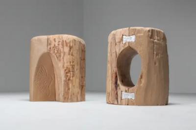 Janne Schimmel Echo Stool by Schimmel Schweikle