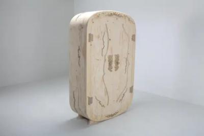 Janne Schimmel Wood Blend Cabinet Ornamental Round Edge Plywood Cabinet Schimmel Schweikle