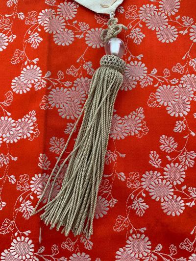 Japanese Antique Fukusa Textile Art Meiji Period