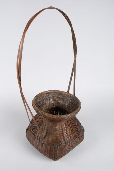 Japanese Antique Ikebana Flower Arranging Basket 
