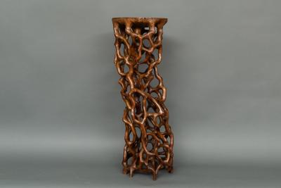 Japanese Antique Tall Root Stand